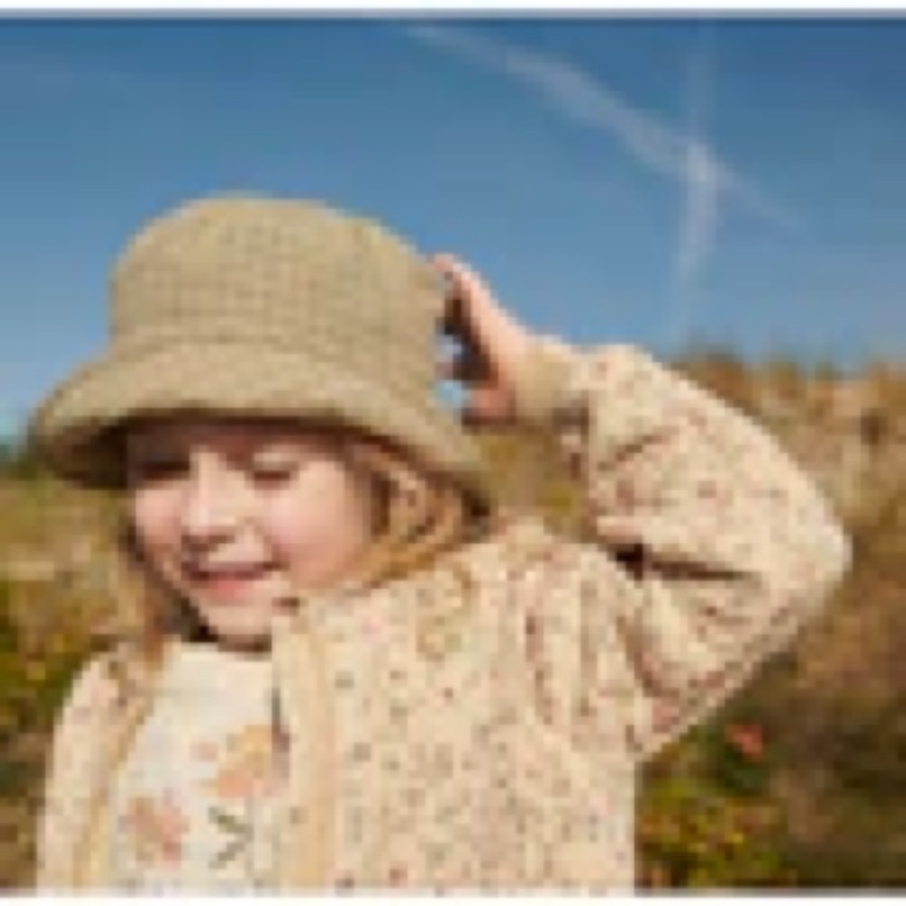 Wheat Kids Clothing Sunhat Check